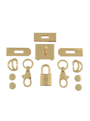 Комплект фурнитуры для сумки Kelly 28 (золото)