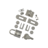 Birkin bag 25 hardware Kit PRO (Chrome)