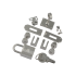 Birkin bag 25 hardware Kit PRO (Chrome)