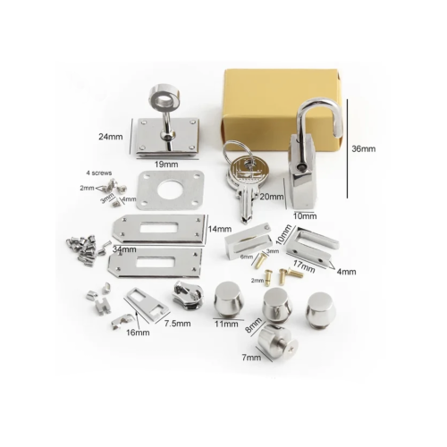 Birkin bag 25 hardware Kit PRO (Chrome)