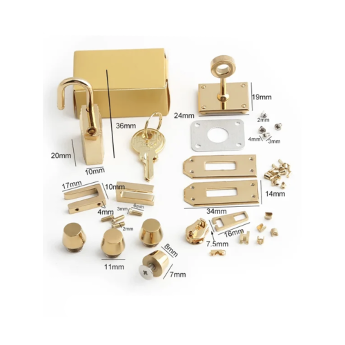 Birkin bag 25 hardware Kit PRO (Gold)