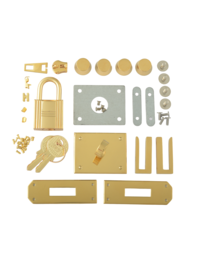 Комплект PRO фурнитуры для сумки Birkin 30 (золото)