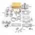 Kelly bag 28 hardware Kit PRO (Chrome)
