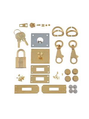 Комплект PRO фурнитуры для сумки Kelly 28 (золото)