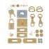 Kelly bag 28 hardware Kit PRO (Gold)