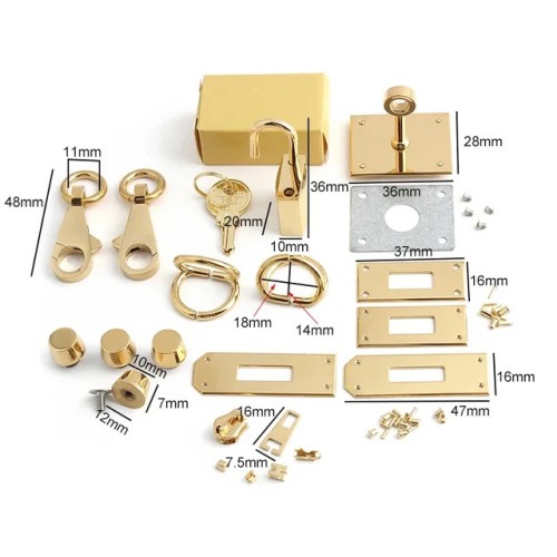 Kelly bag 28 hardware Kit PRO (Gold)