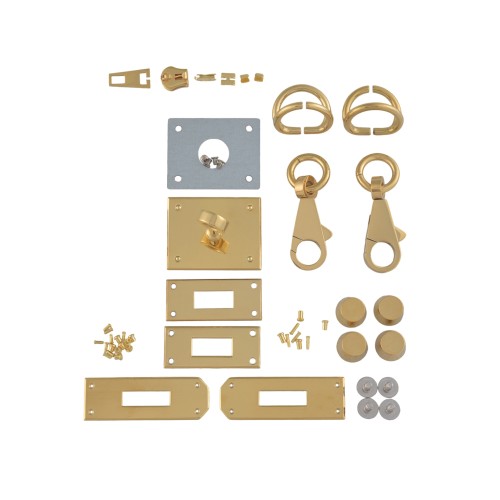 Kelly bag 28 hardware Kit PRO (Gold, No padlock)