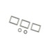 Kelly Picotin frames set (Chrome)