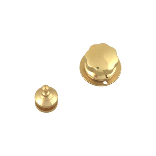 Button Lock Kelly Top Flower (Gold)