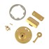 Latch Lock Kelly with key (Gold)