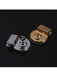 Замок защелка Kelly с ключом (хром)