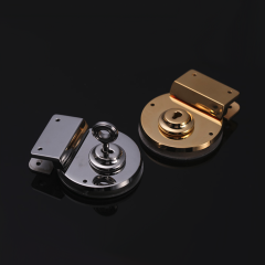 Latch Lock Kelly with key (Chrome)