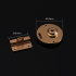 Latch Lock Kelly with key (Gold)