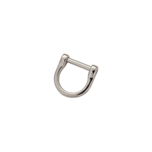 Shackle with screw pin Z-1827 (20mm, Nickel)