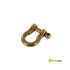 Shackle with screw pin BG-7485 (6mm, Antique)