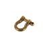 Shackle with screw pin BG-7485 (6mm, Antique)