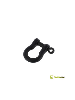 Застежка с винтом BG-7485 (6мм, черный)