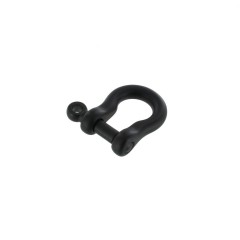 Shackle with screw pin BG-7485 (6mm, Black)