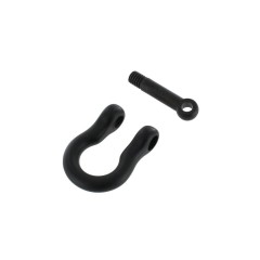Shackle with screw pin BG-7485 (6mm, Black)