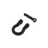 Shackle with screw pin BG-7485 (6mm, Black)