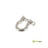 Shackle with screw pin BG-7485 (6mm, Nickel)