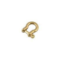 Shackle with screw pin G-23 (Brass, 7mm )