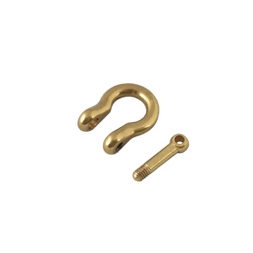 Shackle with screw pin G-23 (Brass, 7mm )