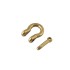 Shackle with screw pin G-23 (Brass, 7mm )