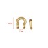Shackle with screw pin G-23 (Brass, 7mm )