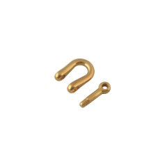 Shackle with screw pin G-24 (Brass, 6mm )