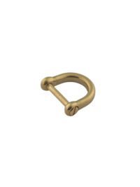 Застежка с винтом Wuta-231 (13мм, латунь)