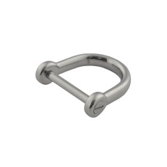 Shackle with screw pin Wuta-232 (17mm, Nickel)