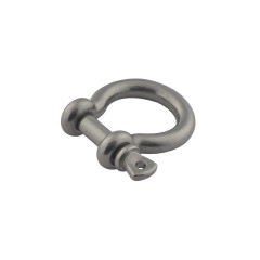 Shackle with screw pin Wuta-233 (10mm, Nickel)