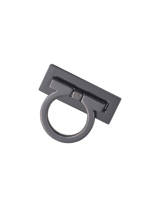 Замок поворотный BS-L295 (чёрн.никель)