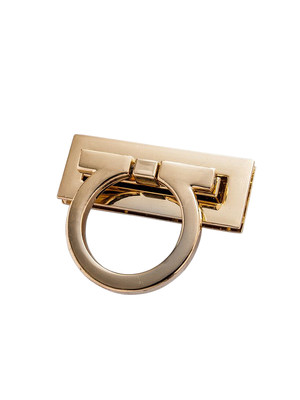 Замок поворотный BS-L295 (золото)