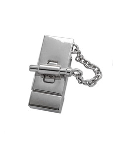 Замок поворотный BS-L3868 (никель)