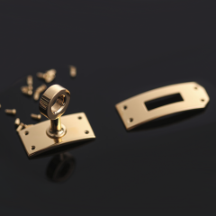 Swivel Bracelet Lock Kelly (Gold)