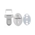 Tuck Lock Closure BG-T3016 (Nickel)
