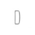 Belt loop BG-9337 38mm (Matte Nickel)