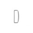 Belt loop BG-9337 38mm (Nickel)