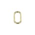 Oval loop BG-2023 25mm (Brass)
