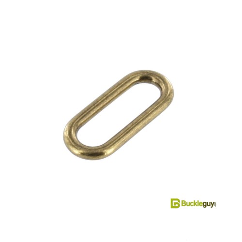 Oval loop BG-20122 32mm (Antique Brass)