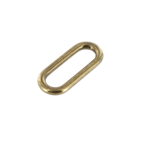 Oval loop BG-20122 32mm (Antique Brass)