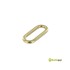Oval loop BG-20122 32mm (Brass)