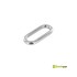 Oval loop BG-20122 32mm (Nickel)