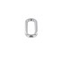 Oval loop BG-20122 32mm (Nickel)