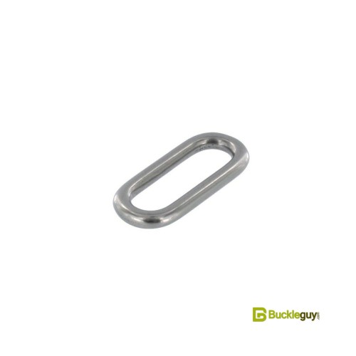 Oval loop BG-20122 32mm (Nickel Matte)