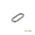 Oval loop BG-20122 32mm (Nickel Matte)