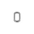 Oval loop BG-20122 32mm (Nickel Matte)