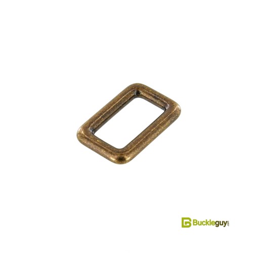Square loop BG-7097 19mm (Antique Brass)